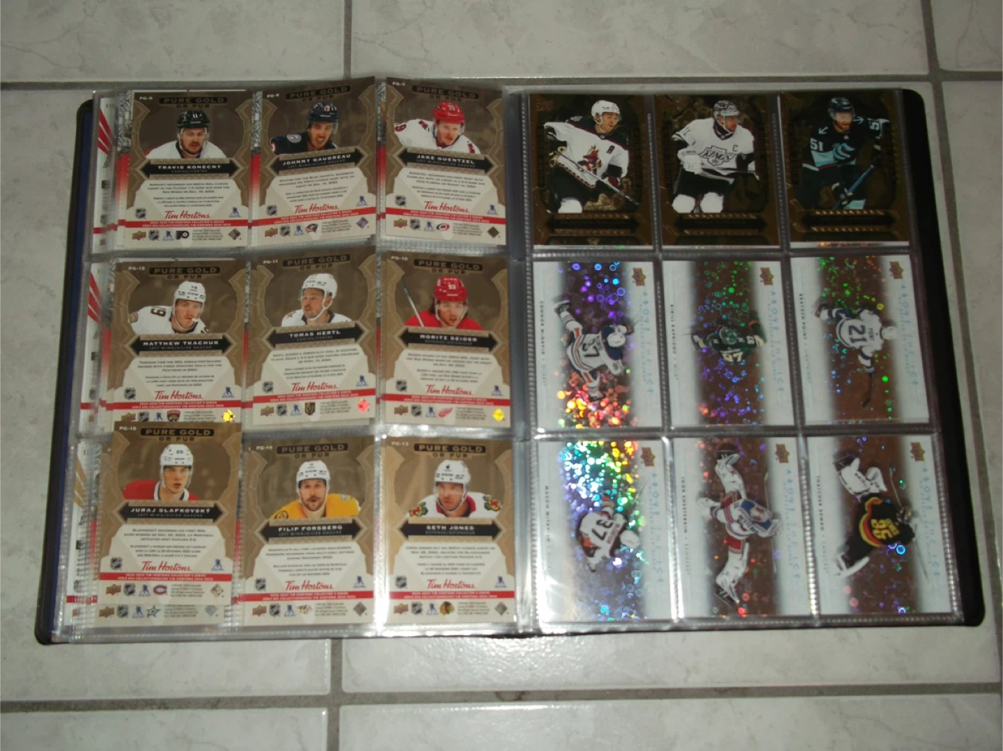 Tim Horton’s 2024/2025 Binder w/Complete Hockey Card Sets!! - photo 5