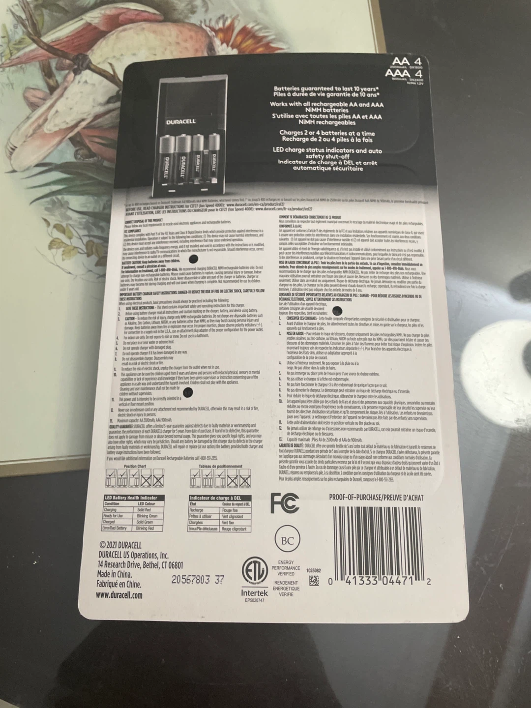 Duracell rechargeable AA & AAA BNIB - photo 2