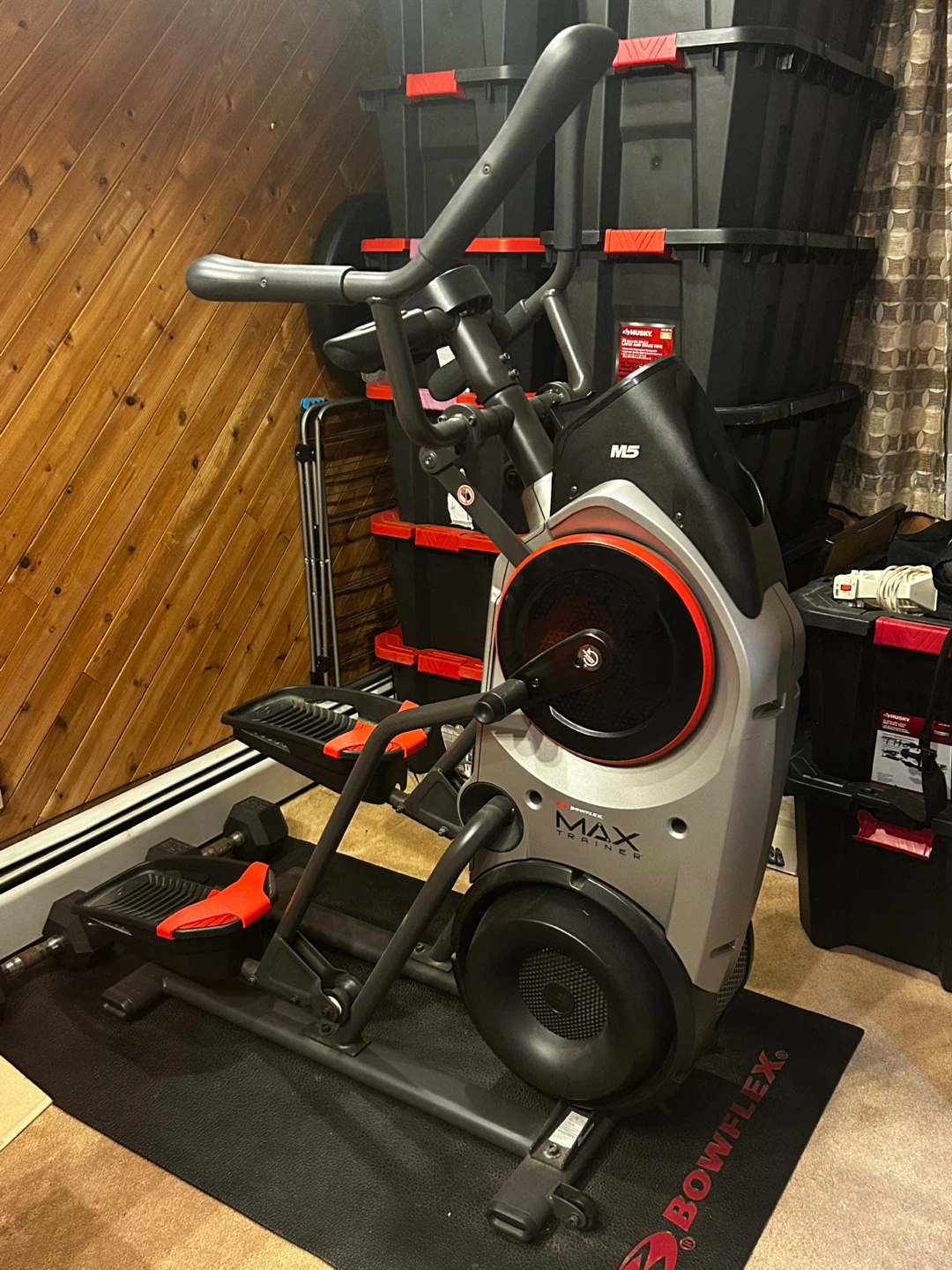 Bowflex Max Trainer M5 Elliptical HIIT Cardio Machine w/ Mat