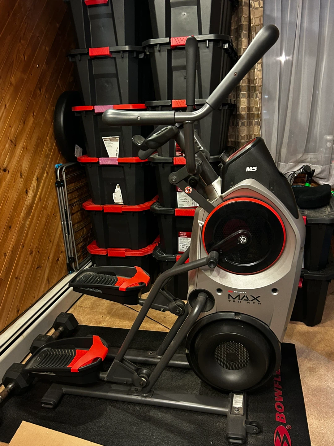 Bowflex Max Trainer M5 Elliptical HIIT Cardio Machine w/ Mat - photo 3
