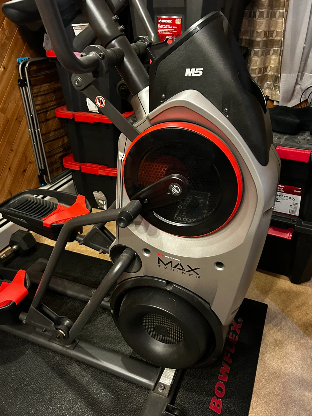 Bowflex Max Trainer M5 Elliptical HIIT Cardio Machine w/ Mat - photo 4
