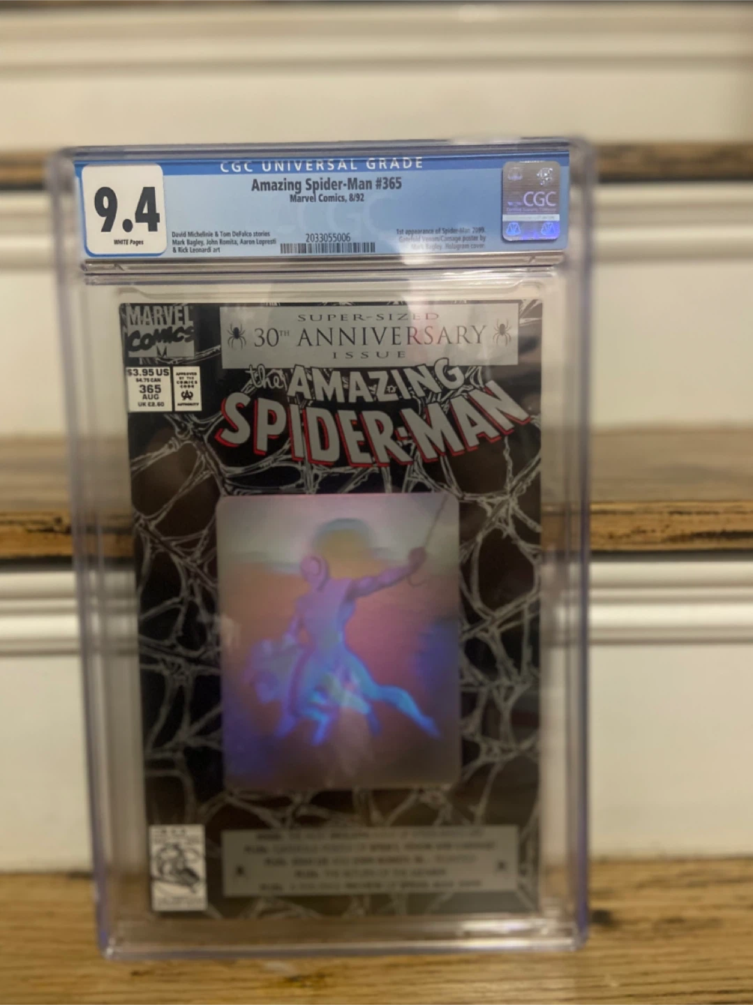 Amazing Spider-Man #365 CGC 9.4 1st App Spider-Man 2099