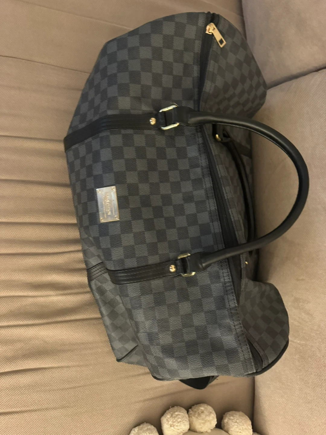 Damier Graphite Keepall Duffle Bag