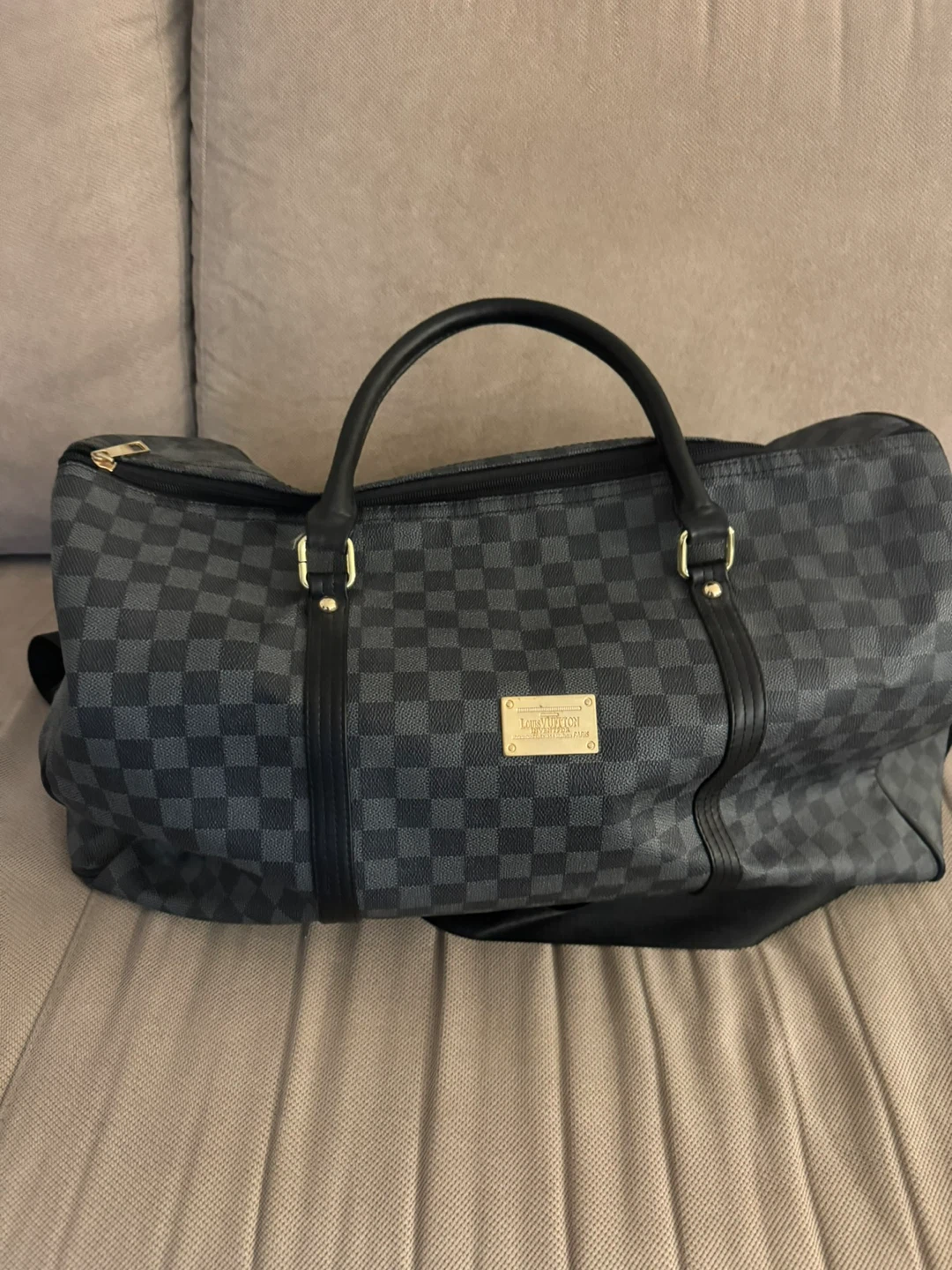 Damier Graphite Keepall Duffle Bag - photo 3
