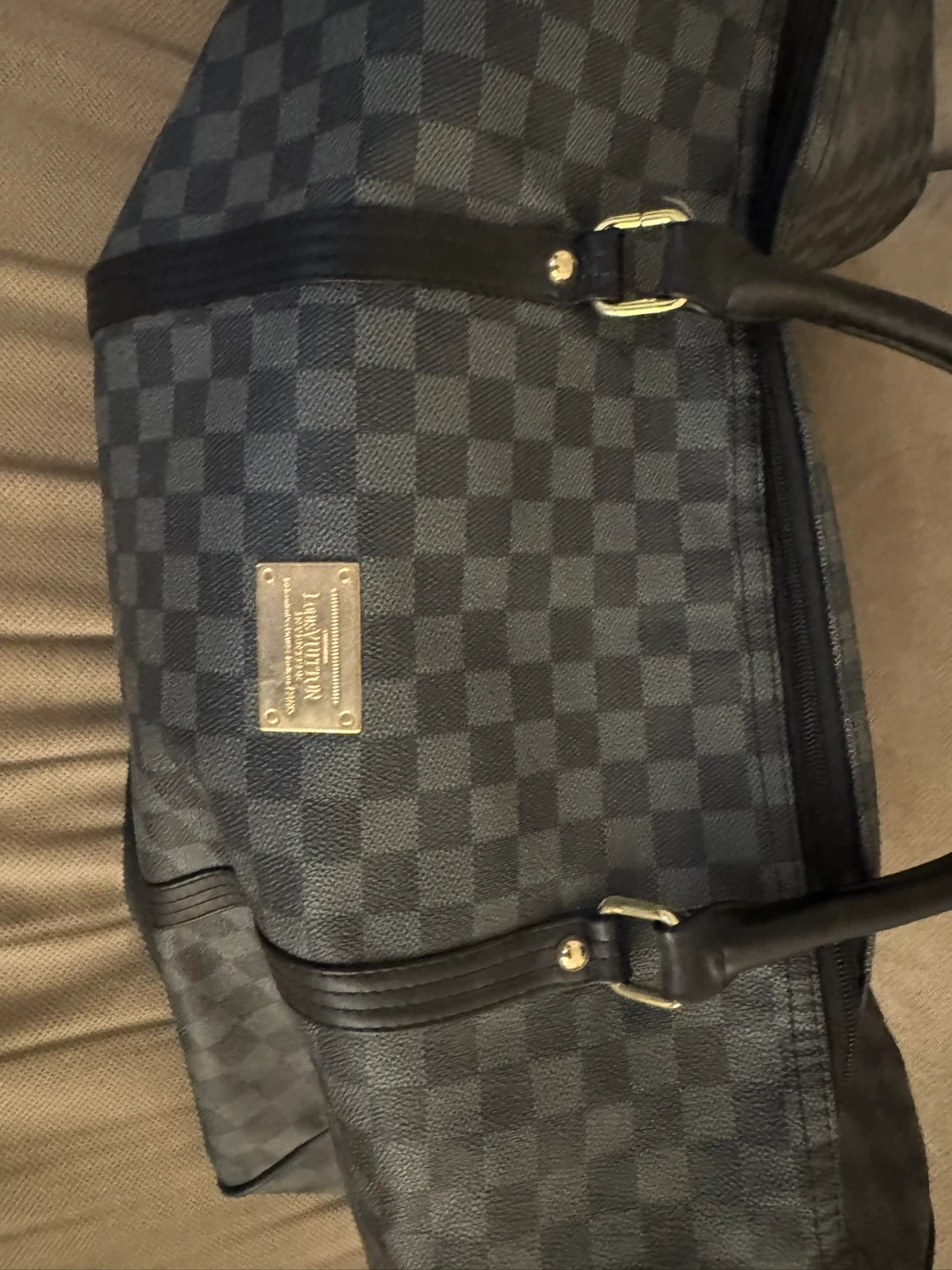 Damier Graphite Keepall Duffle Bag - photo 2