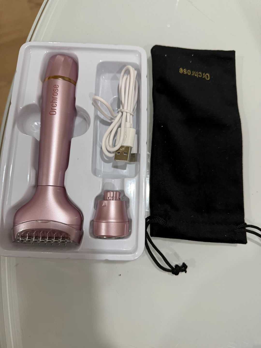 Orchrose Rechargeable Electric Shaver for Women
