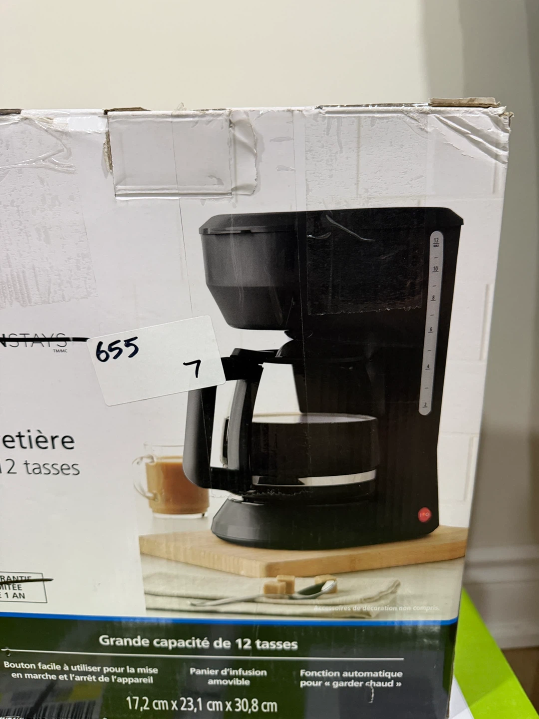BLACK 12 Cup Coffee Maker