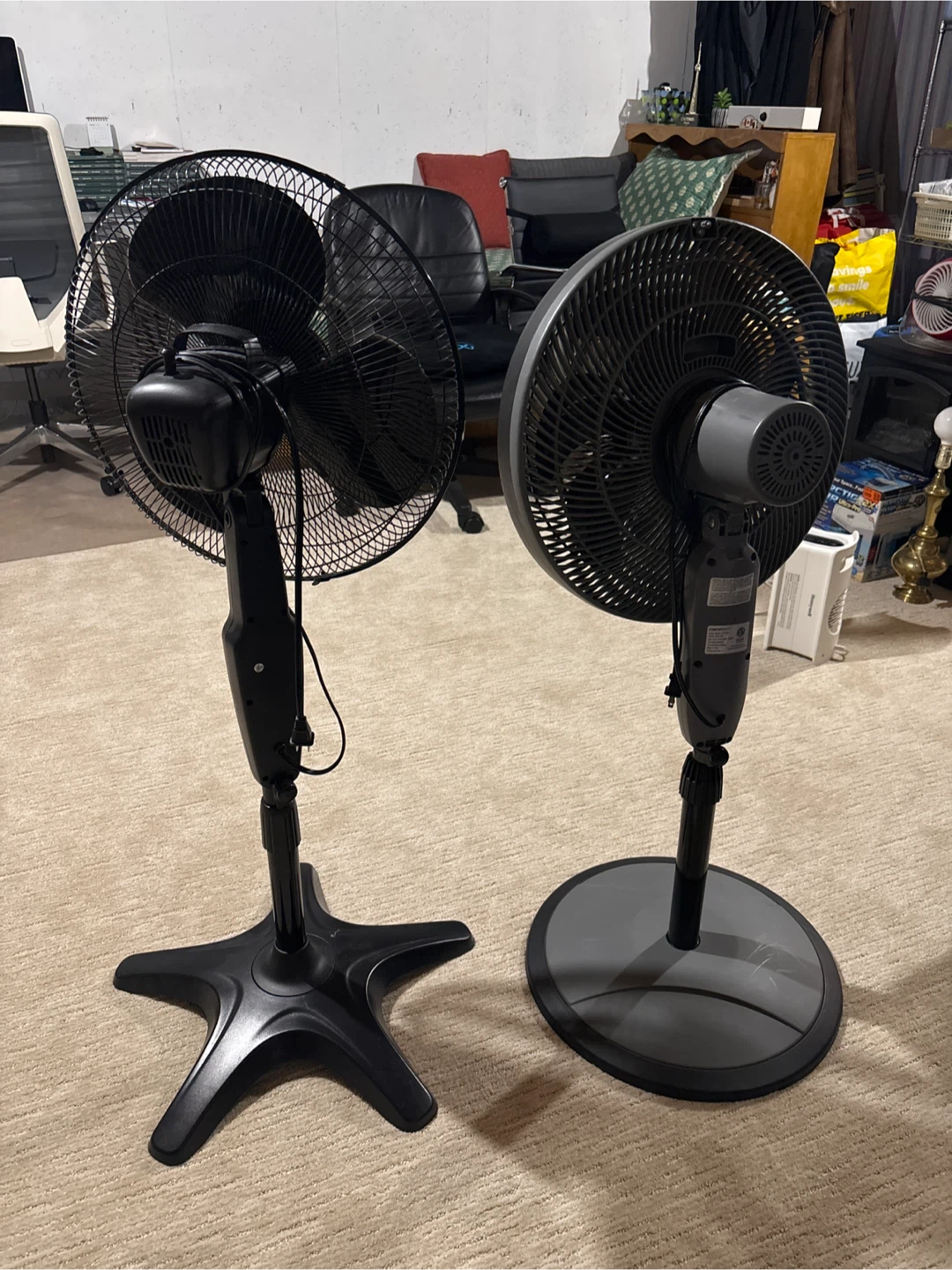 Honeywell & Comfort Zone Pedestal Fans - Black - photo 2