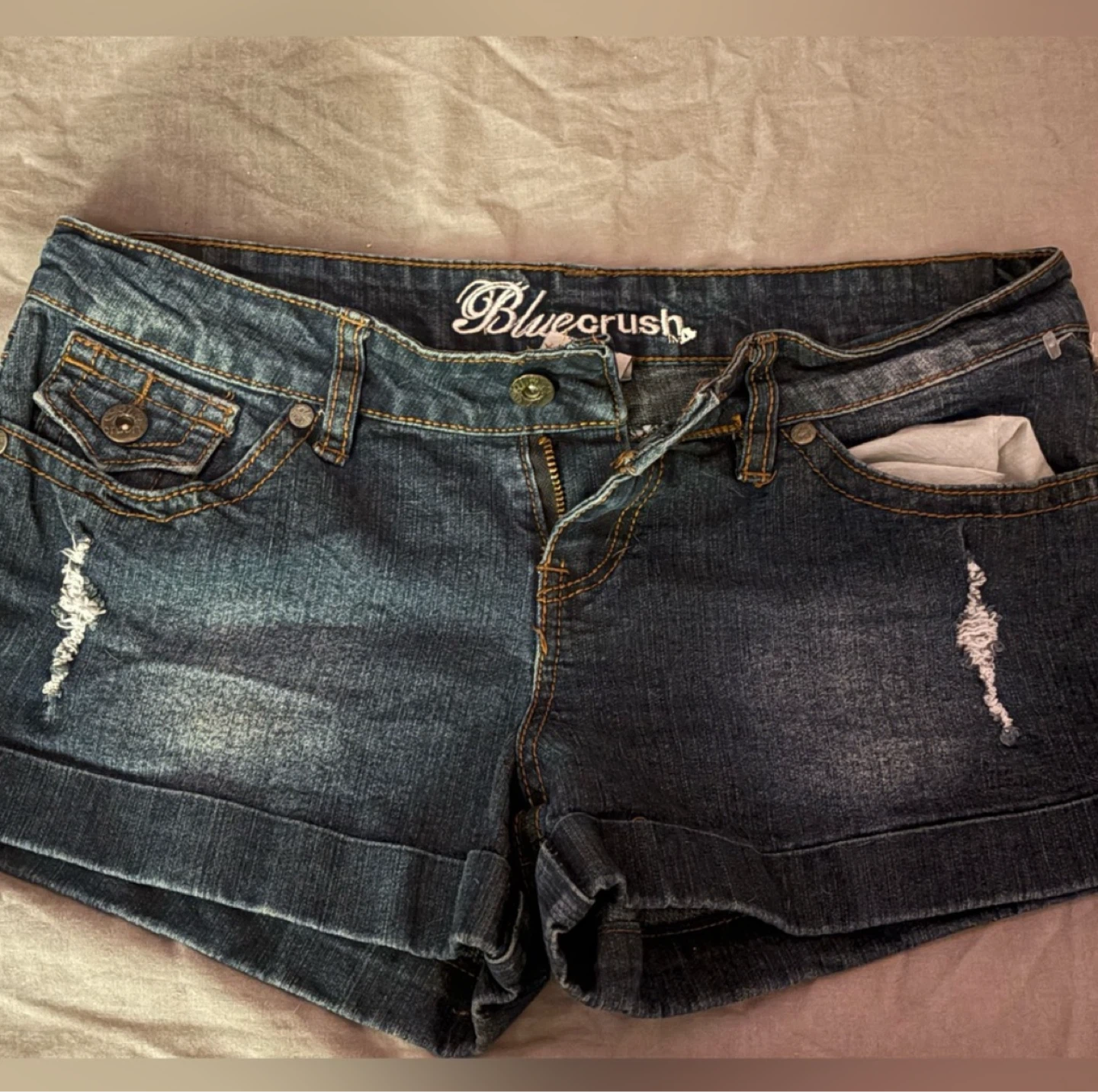 Blue Crush Denim Shorts - photo 2