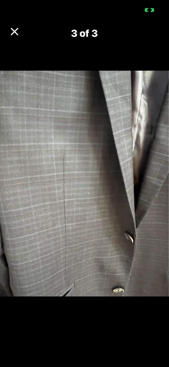 Perry Ellis Men's Slim Fit Blazer - photo 2
