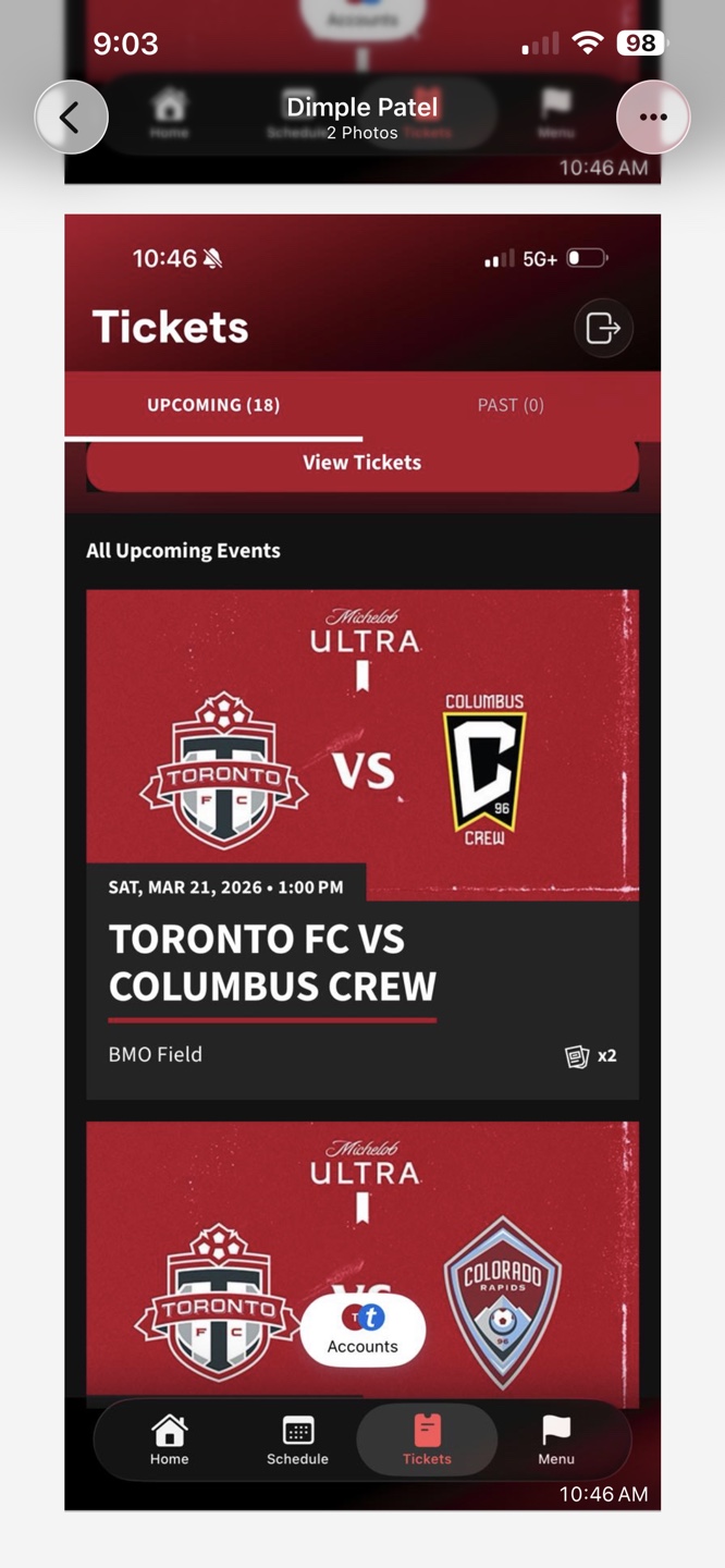 Toronto FC vs New York Red Bulls Soccer Tickets