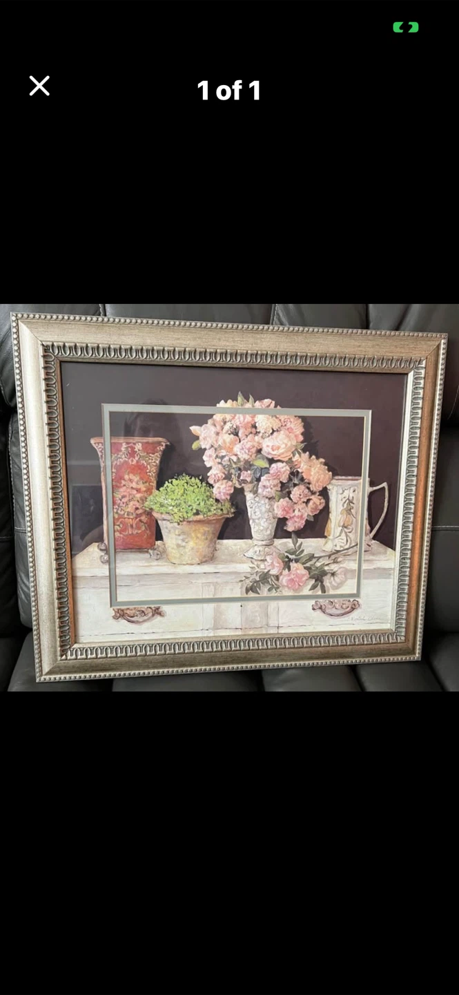 Framed Floral Still Life Wall Art