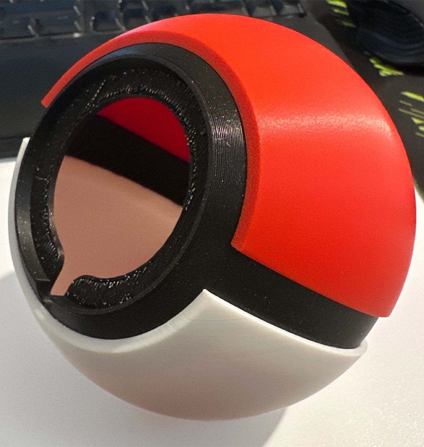 Poké Ball 3D Printed MagSafe Stand/Holder