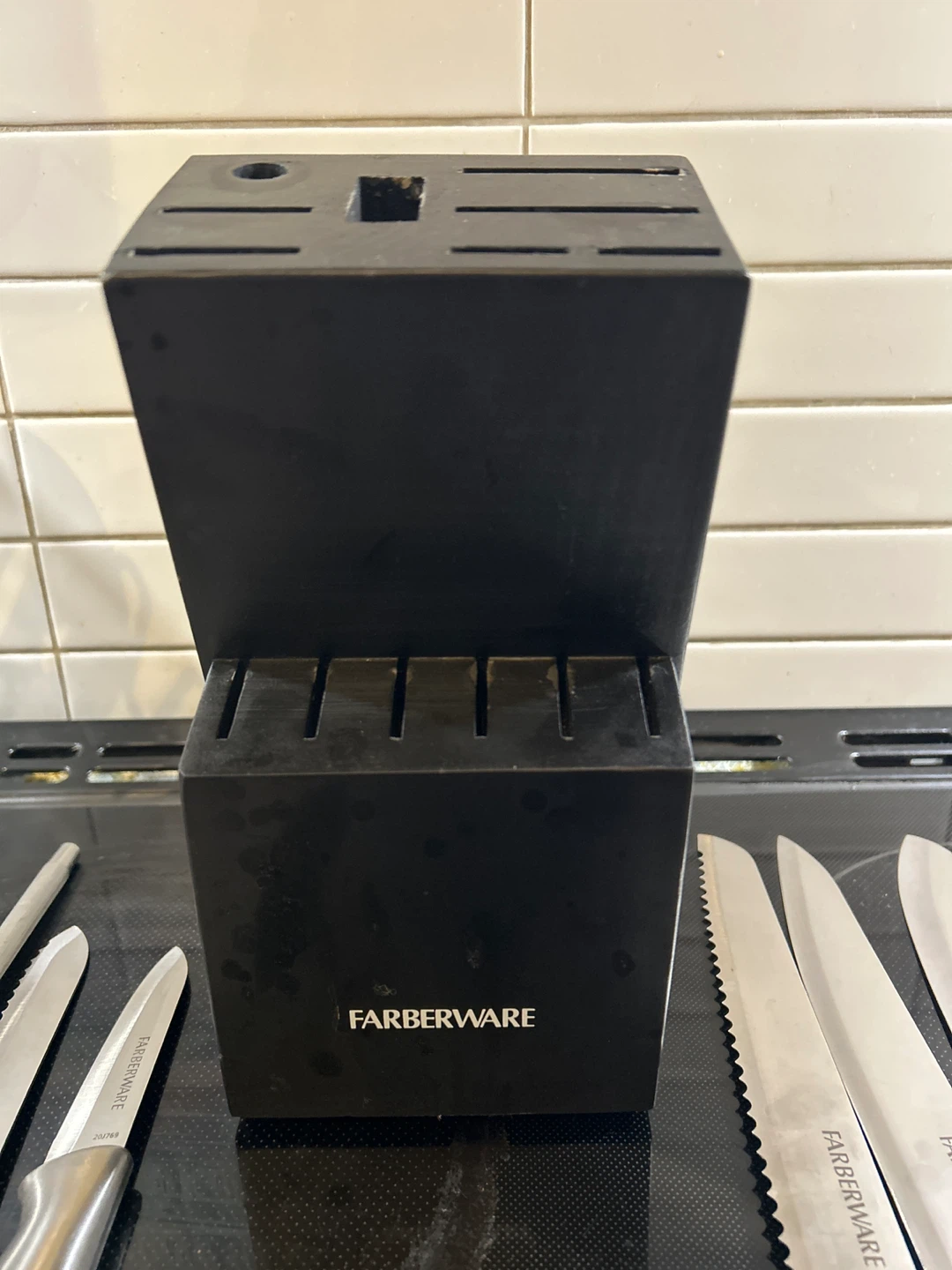 Farberware 15-Piece Knife Set with Block and Shears - photo 3