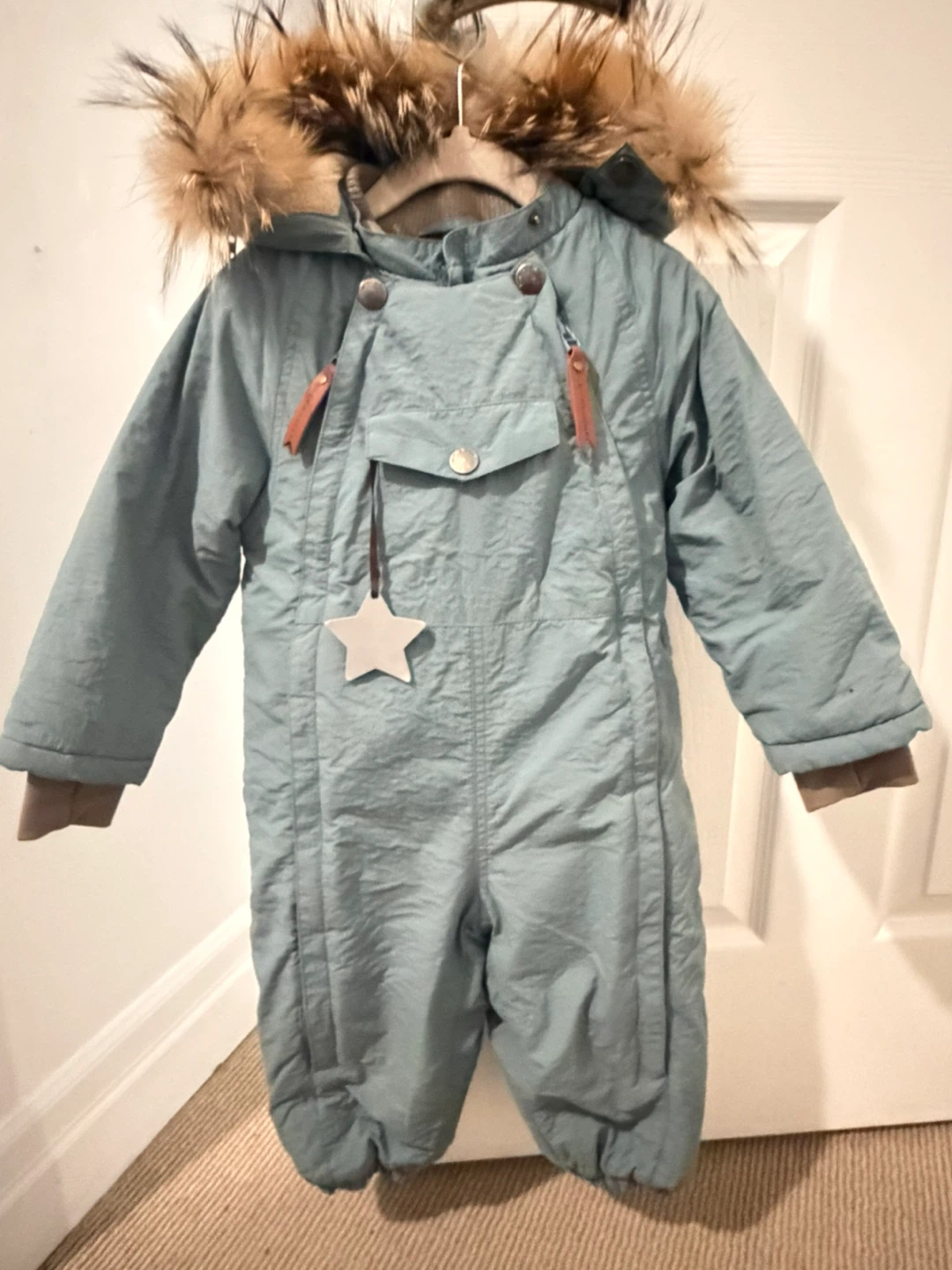 Mini a Ture 2T Copenhagen Snowsuit - Blue - 90cm