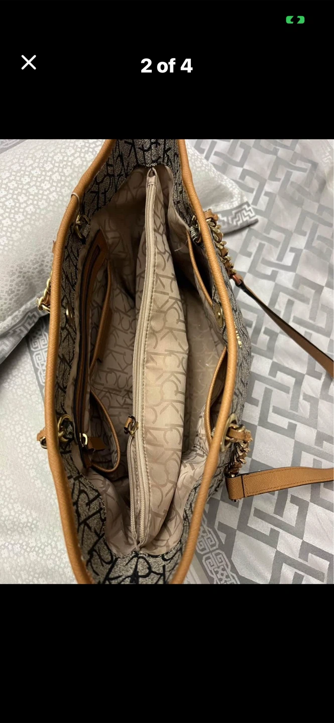 Calvin Klein Monogram Tote Bag - photo 2