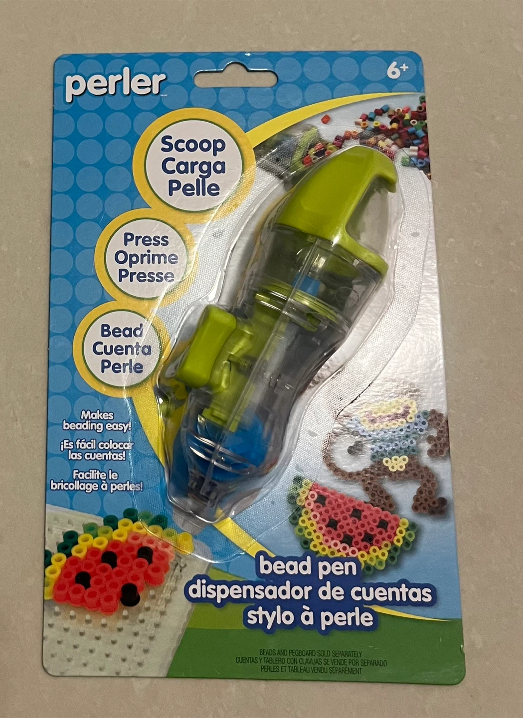 Perler Bead Pen Dispenser