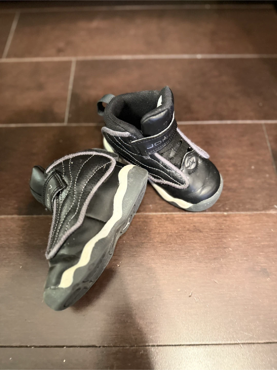 Jordan Toddler Crib Shoes Black - photo 3