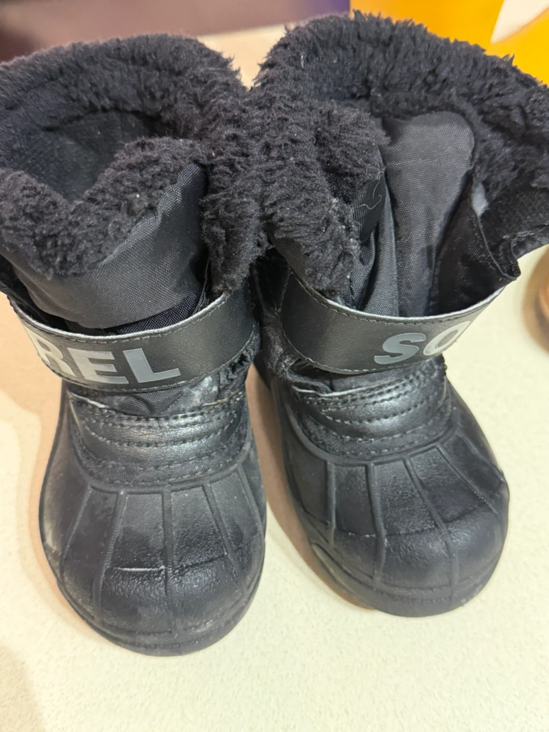 Sorel Black Winter Boots toddler 6 - photo 2