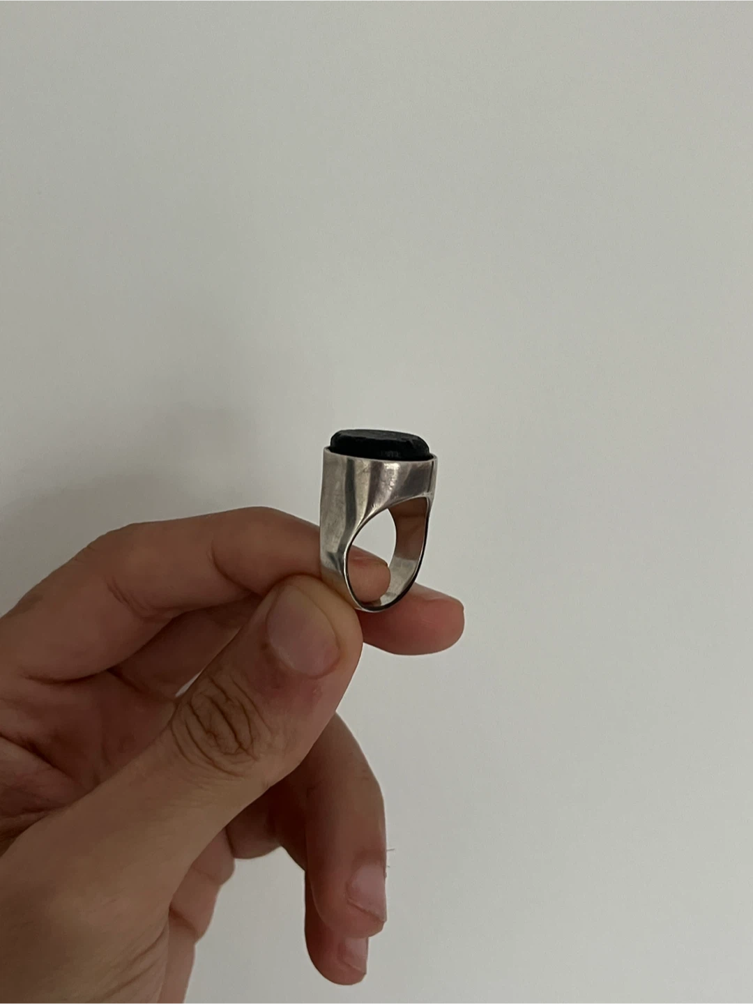 Julie Bégin Sterling Silver Charcoal Ring - photo 2