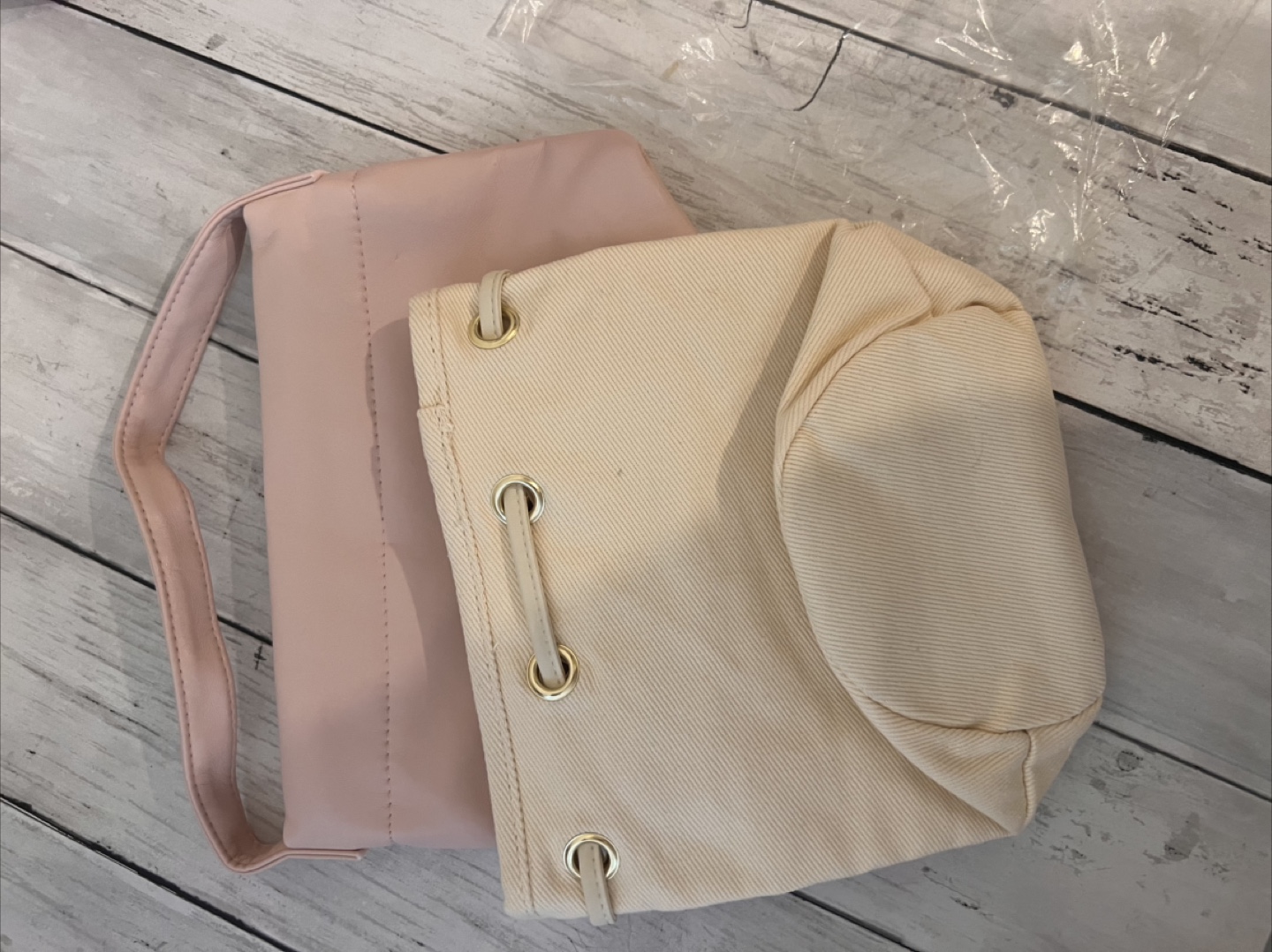 Lancôme Pink Bucket Bag Cosmetic Pouch - photo 2