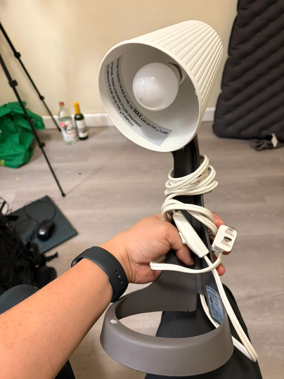IKEA White Desk Lamp - photo 2
