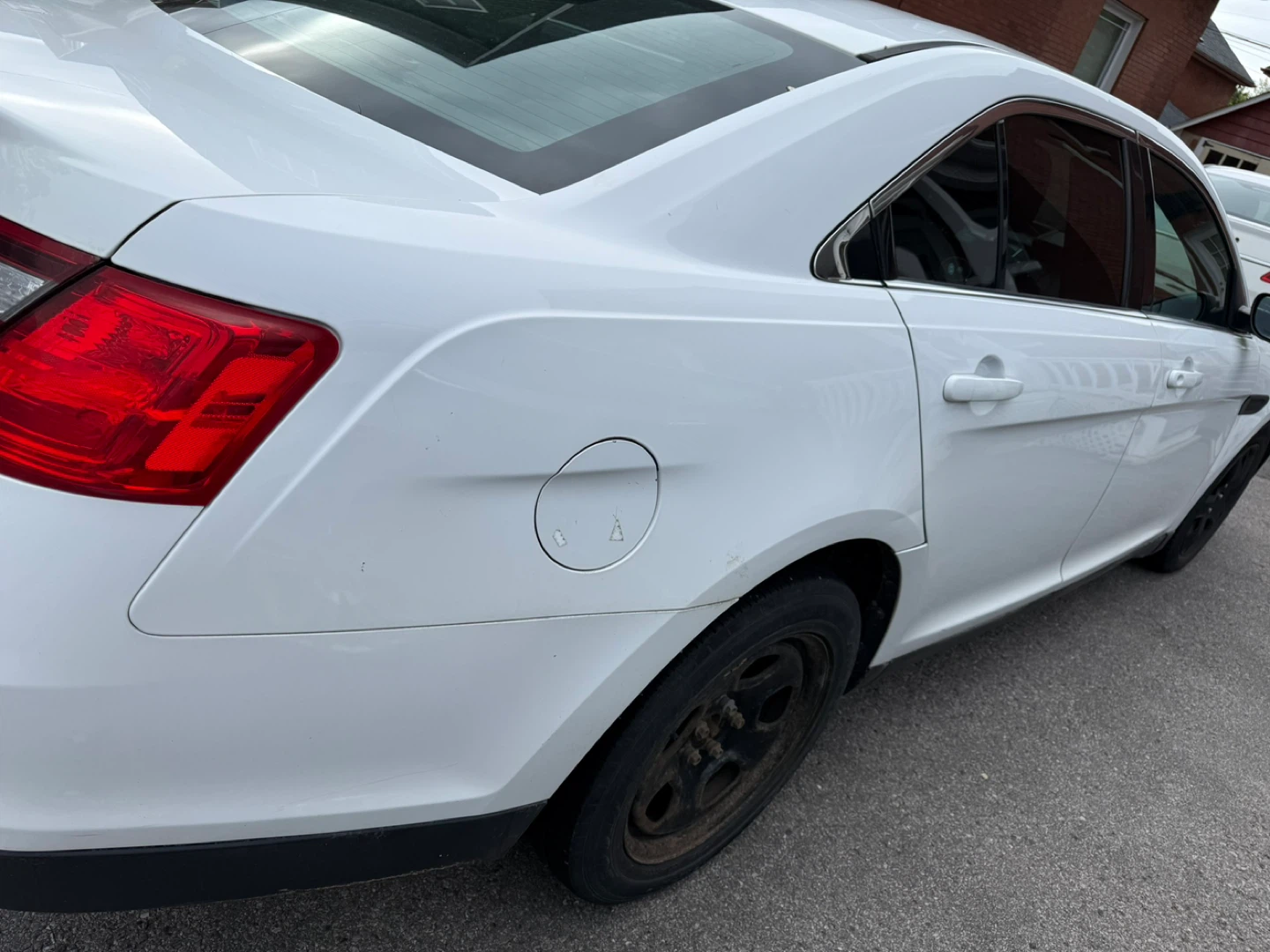White Ford Sedan - photo 3