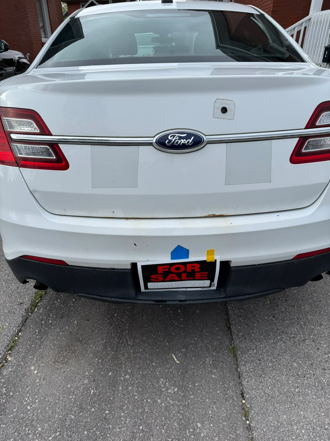 White Ford Sedan - photo 2
