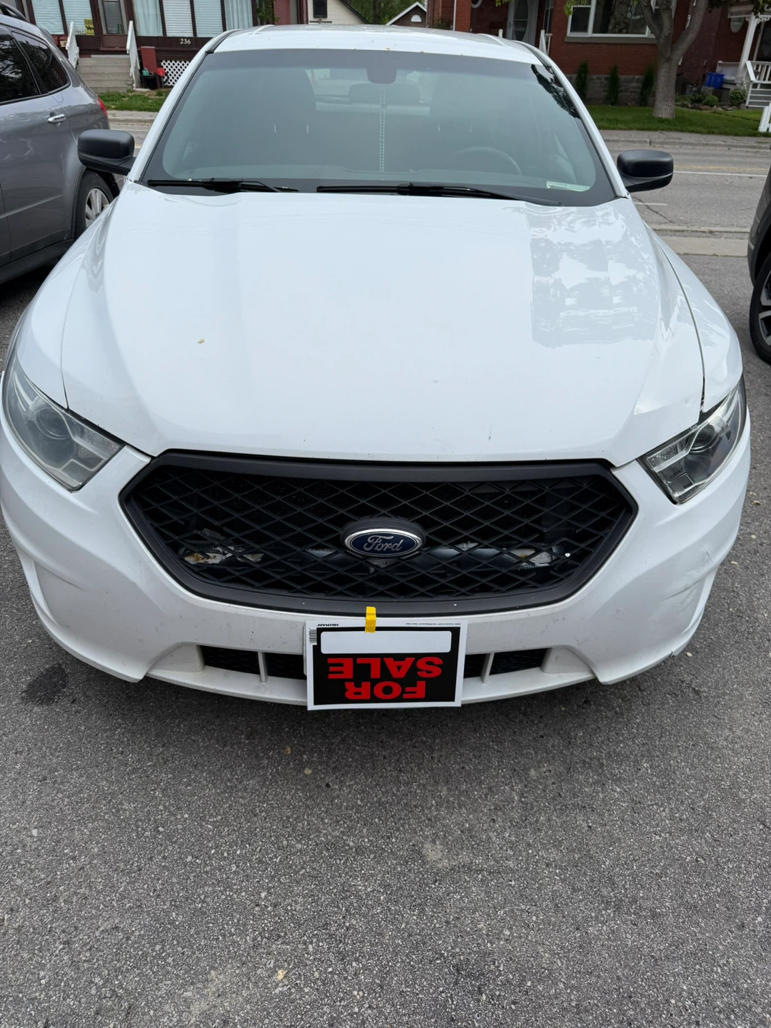White Ford Sedan - photo 5