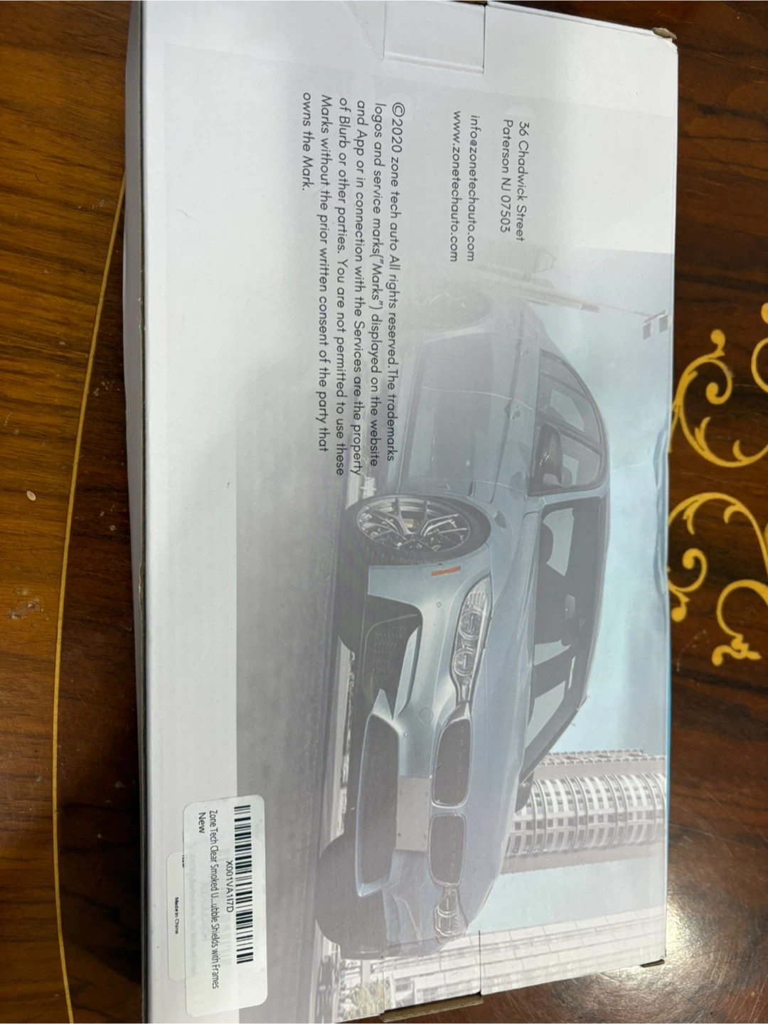 Zone Tech Unbreakable License Plate Cover - photo 2