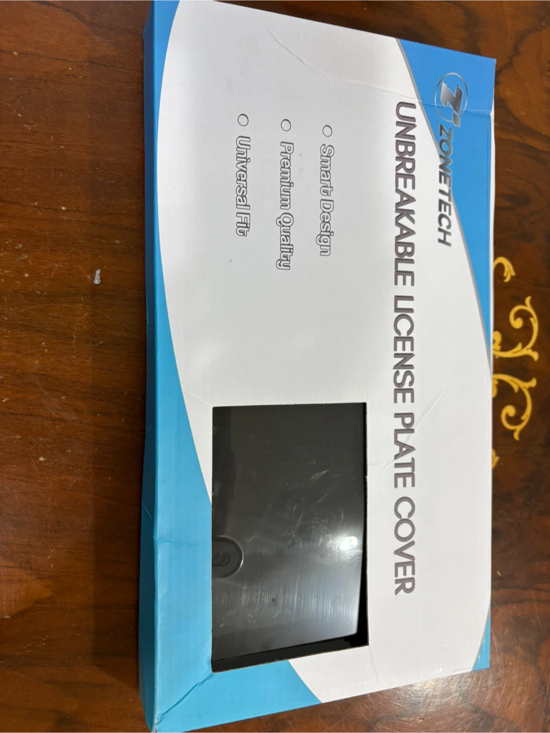 Zone Tech Unbreakable License Plate Cover