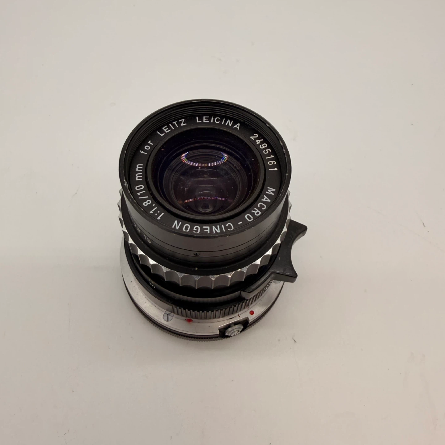 Vintage Leica Leitz Macro-Cinegon 10mm f/1.8 Lens for Leicina