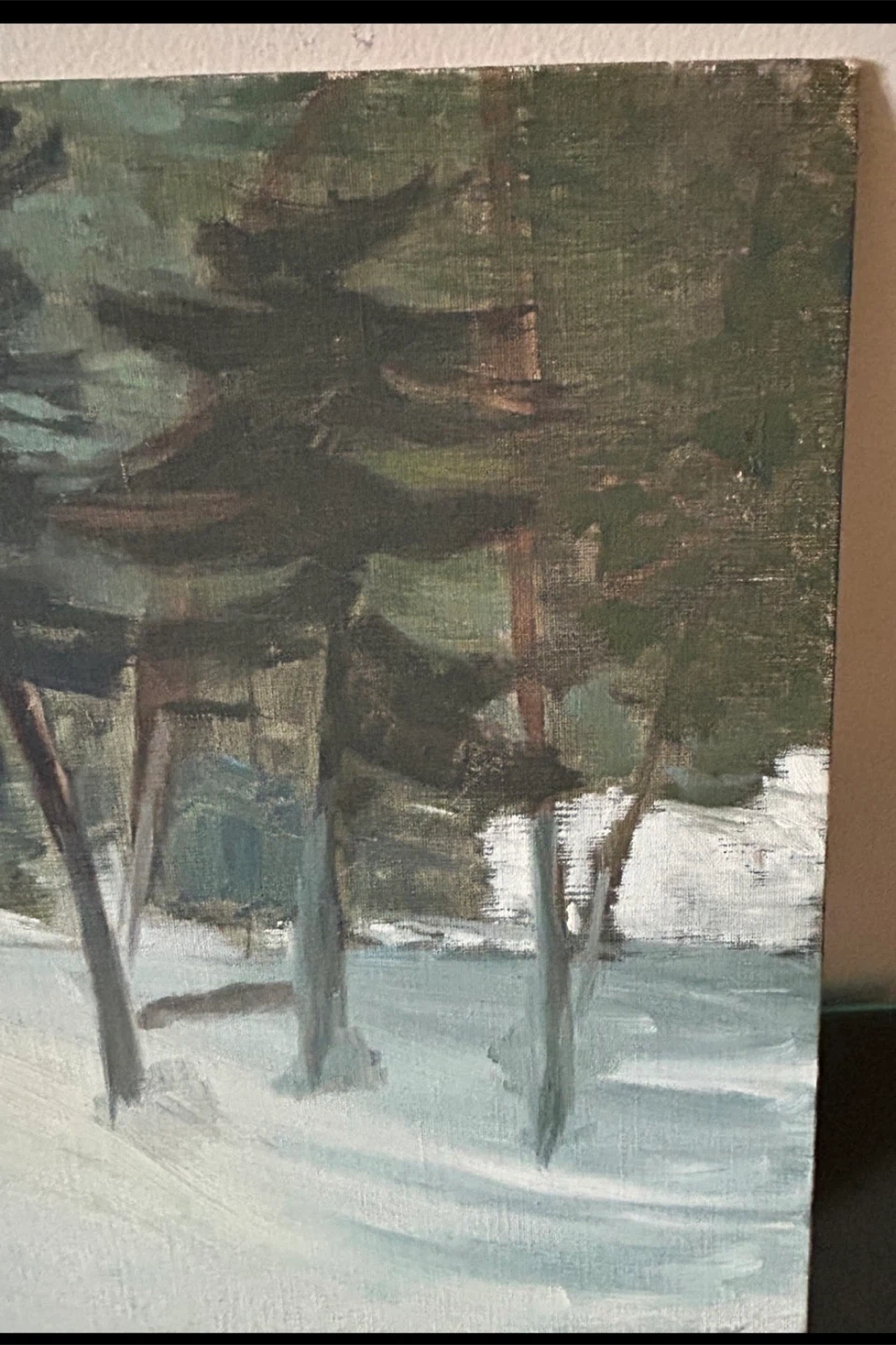 $24 Oil painting Canadian Canada art Group of Seven antique - photo 3