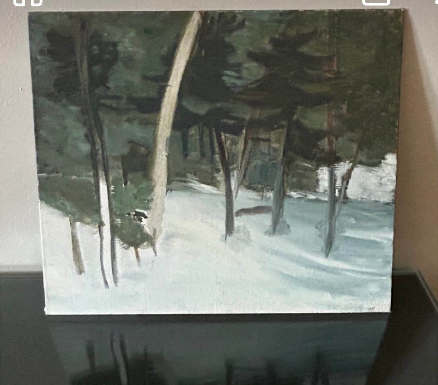 $24 Oil painting Canadian Canada art Group of Seven antique