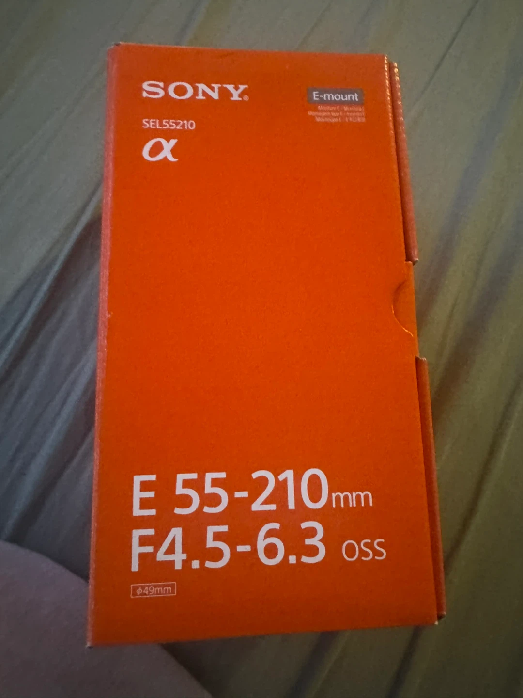 Sony SEL55210 E 55-210mm F4.5-6.3 OSS Lens
