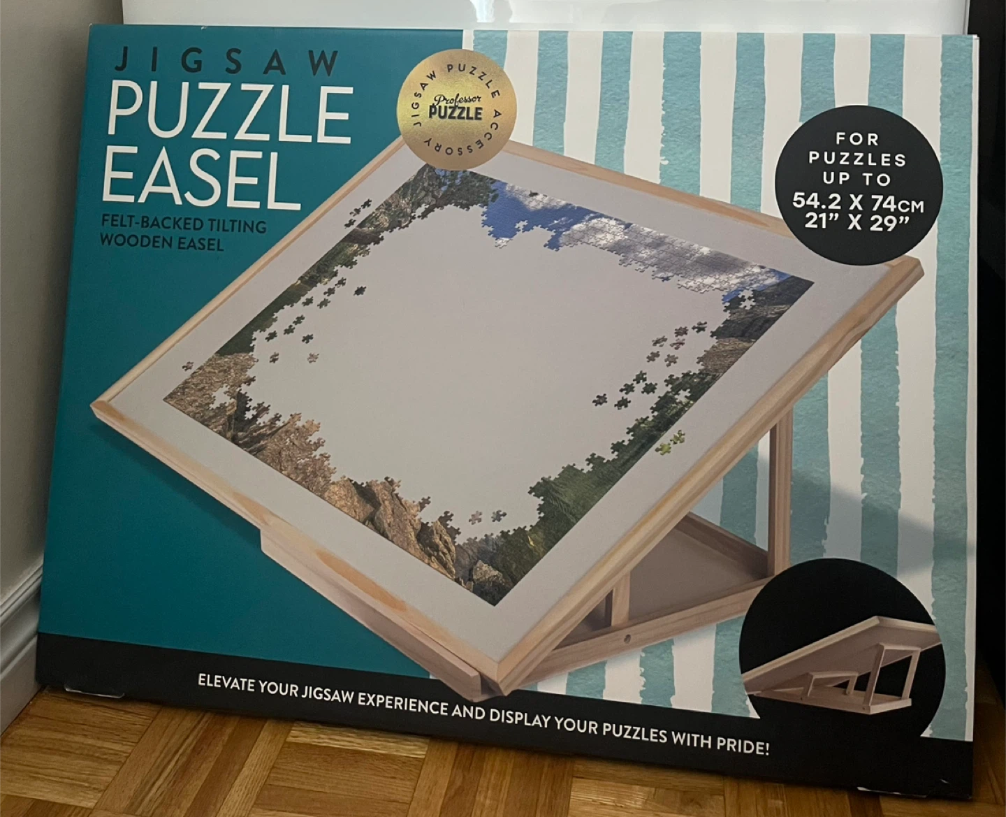 Professor Puzzle Jigsaw Wooden Puzzle Easel