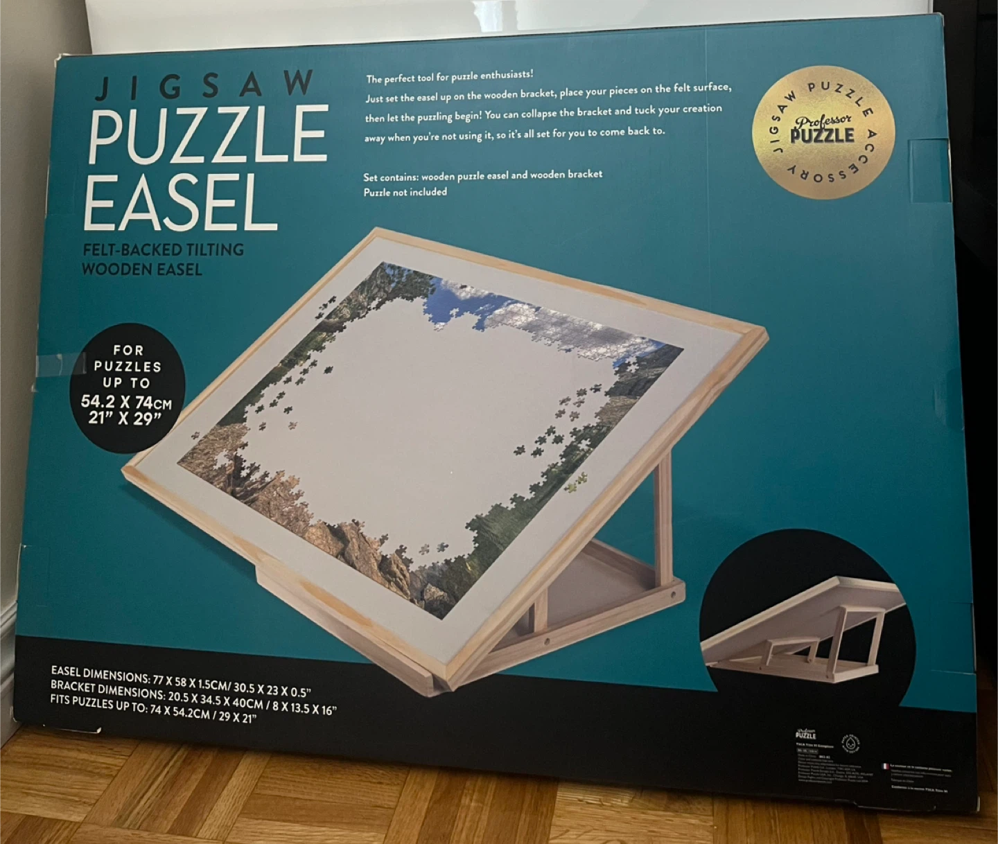 Professor Puzzle Jigsaw Wooden Puzzle Easel - photo 2