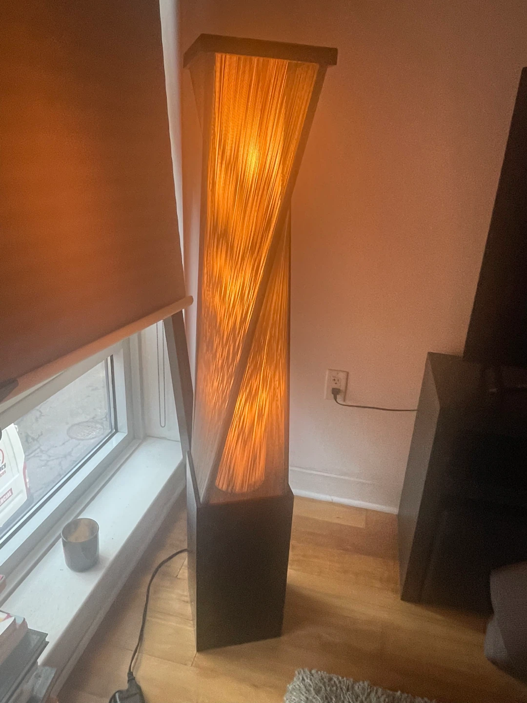 Modern Spiral Floor Lamp USD 50