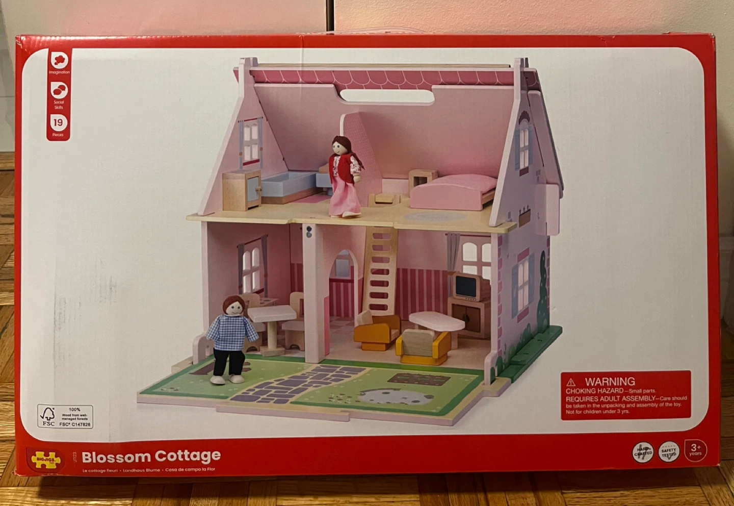 BigJigs Blossom Cottage Doll House