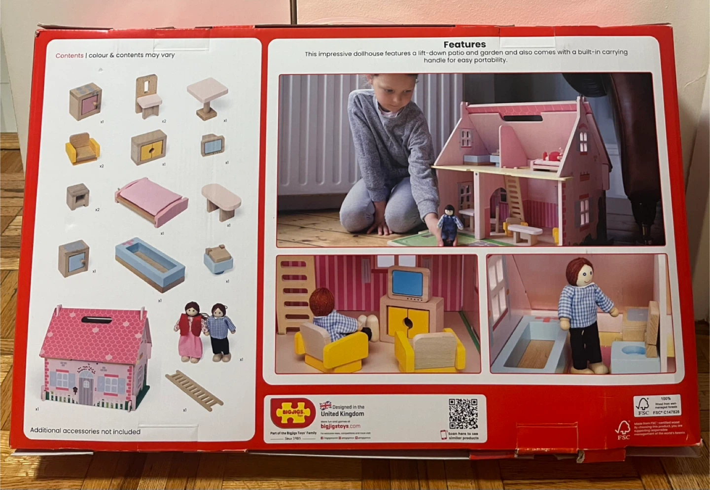 BigJigs Blossom Cottage Doll House - photo 2