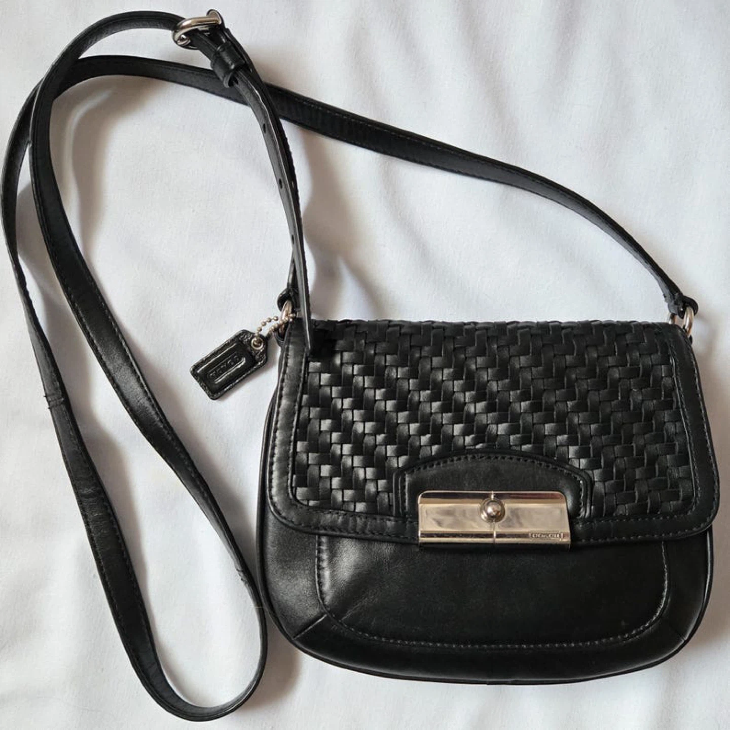Vintage Y2K Coach Leather- Mini Kristin Crossbody - photo 2