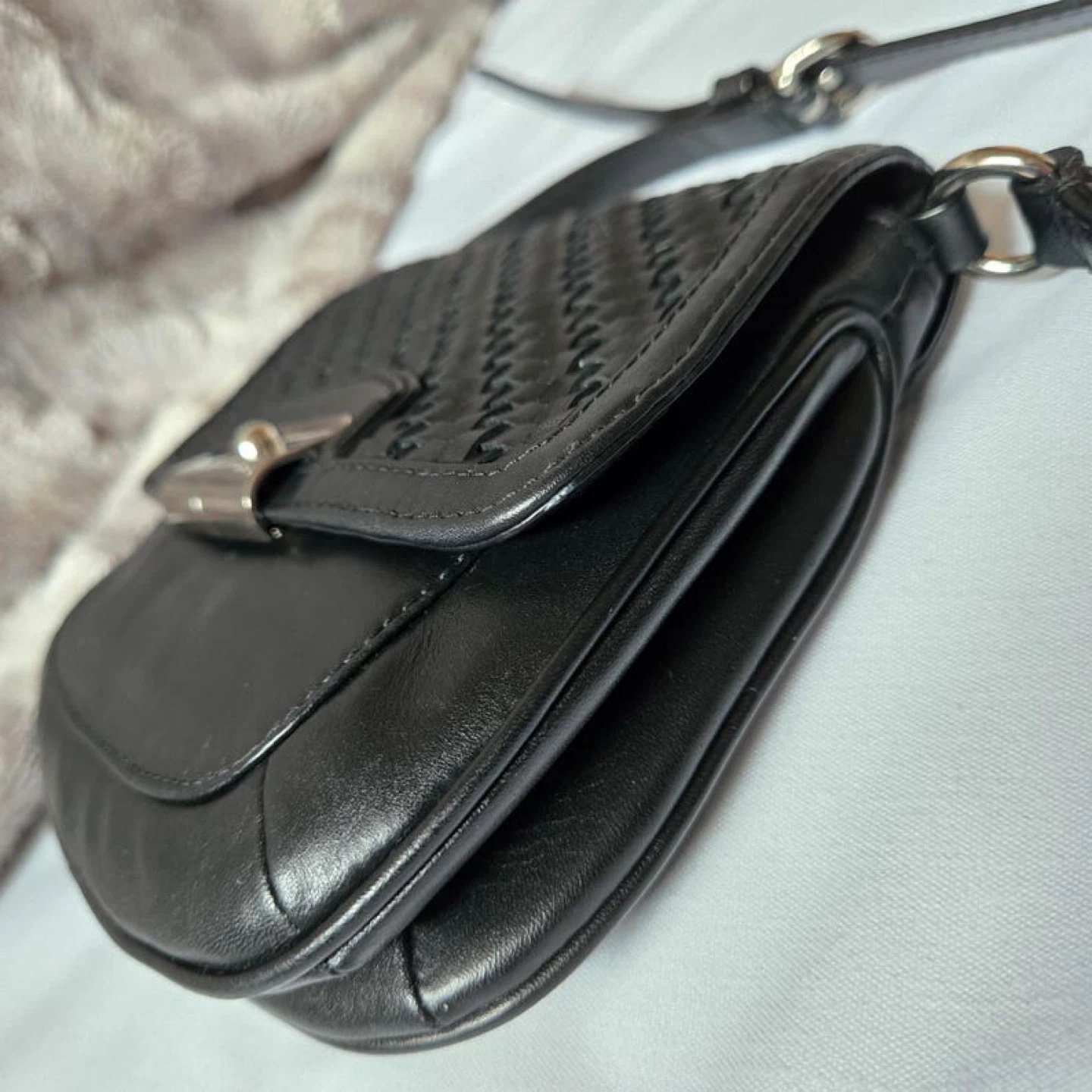 Vintage Y2K Coach Leather- Mini Kristin Crossbody - photo 3