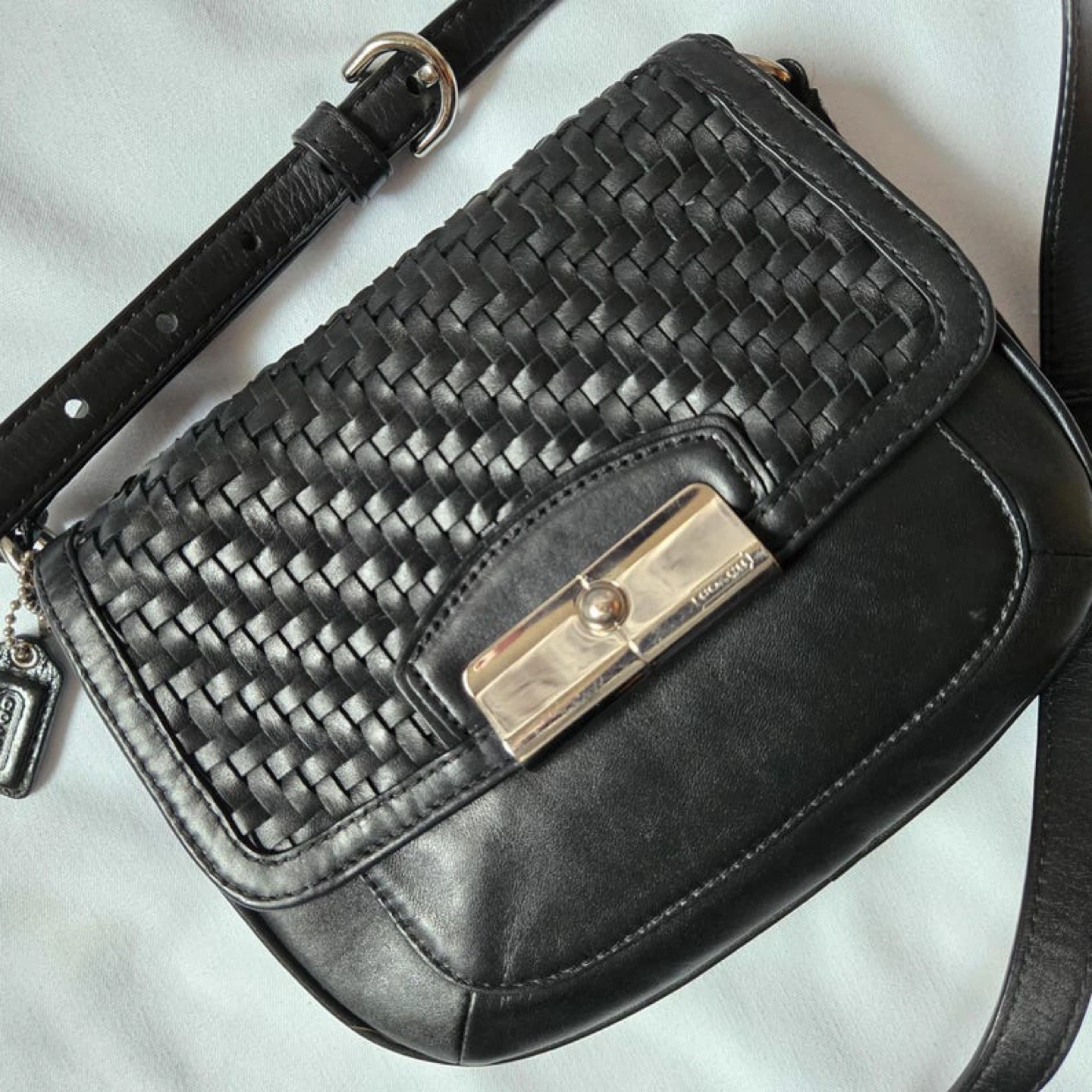 Vintage Y2K Coach Leather- Mini Kristin Crossbody