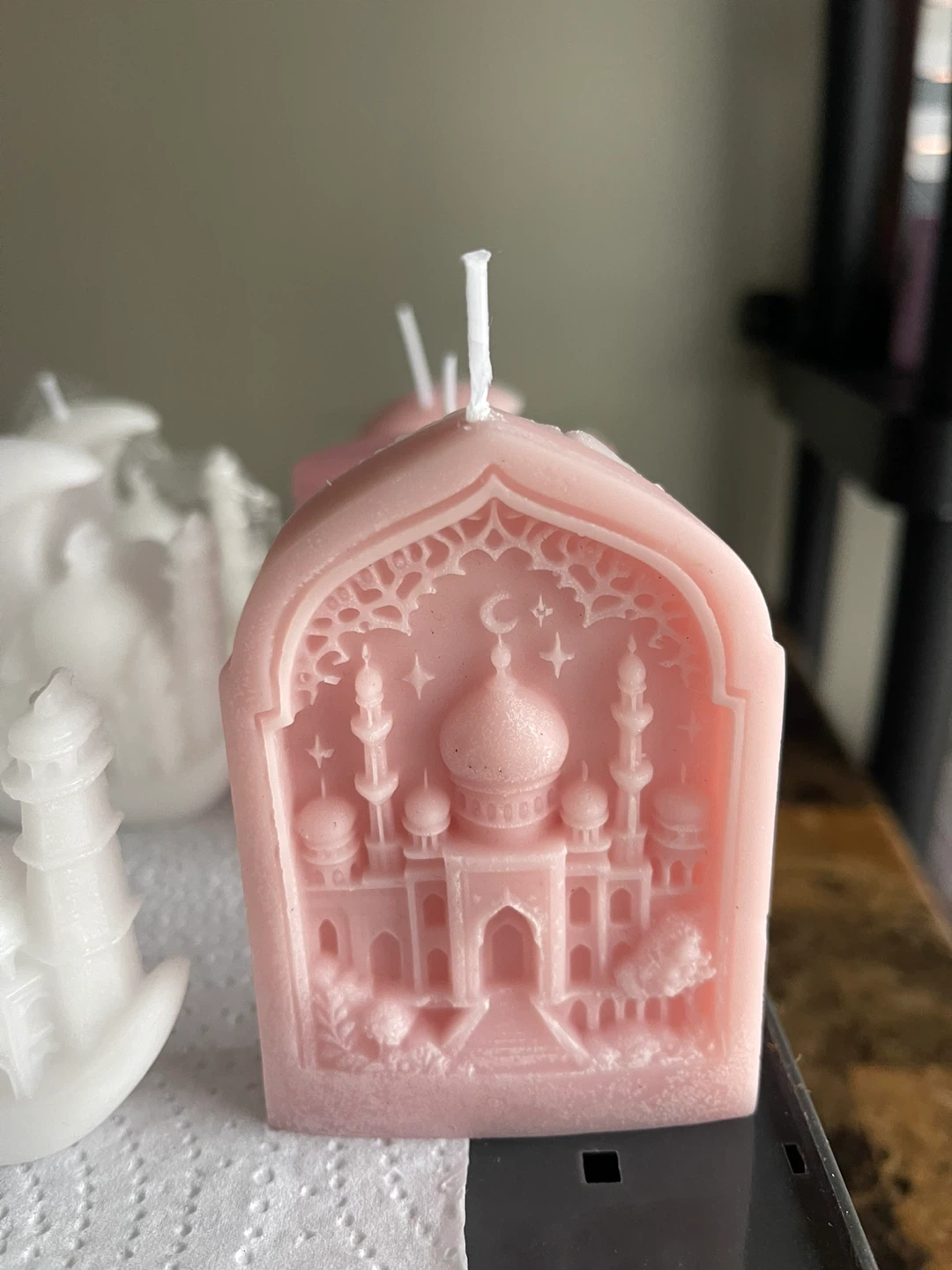 Decorative Islamic-themed Candles Set - photo 3