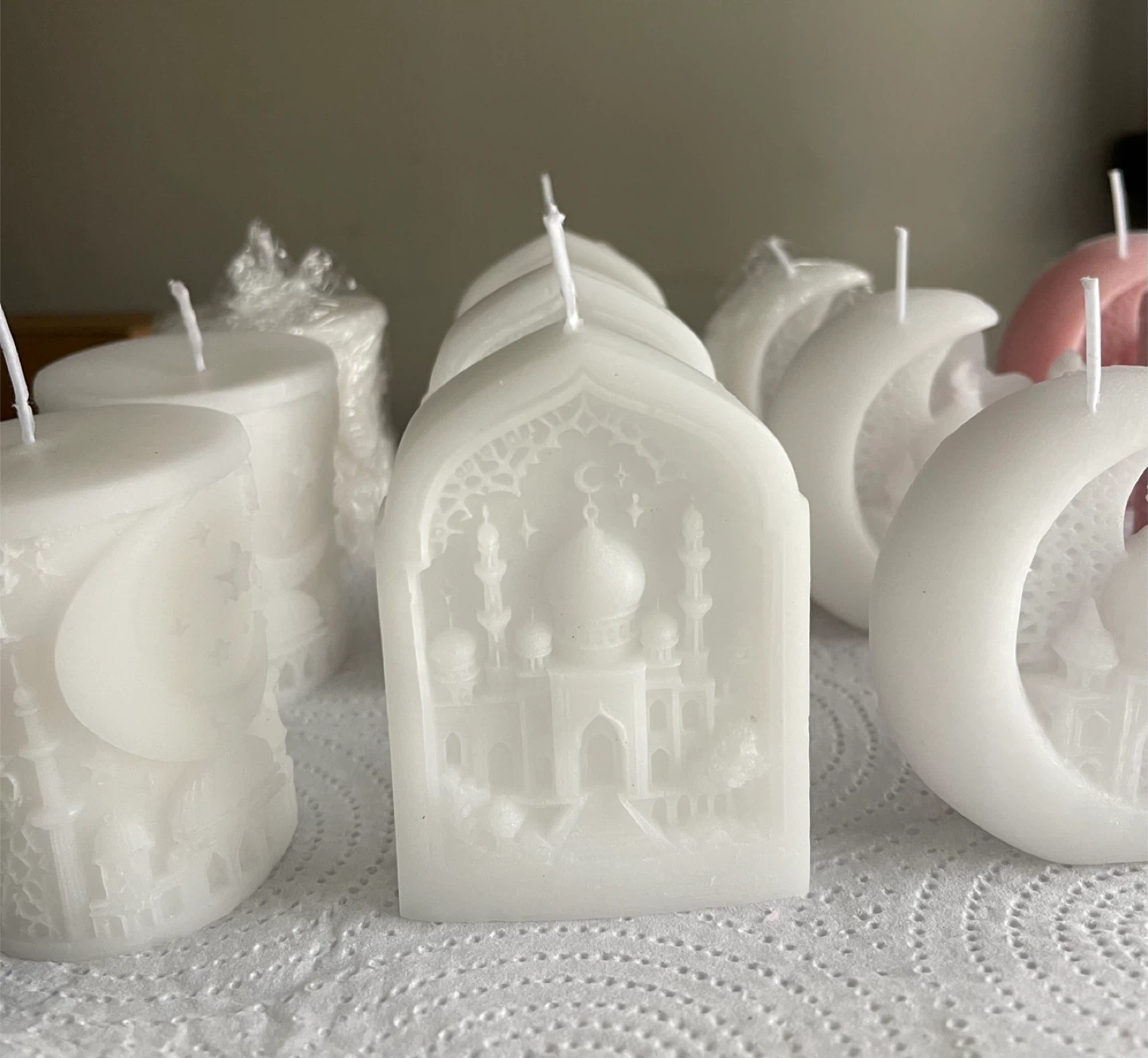 Decorative Islamic-themed Candles Set - photo 4