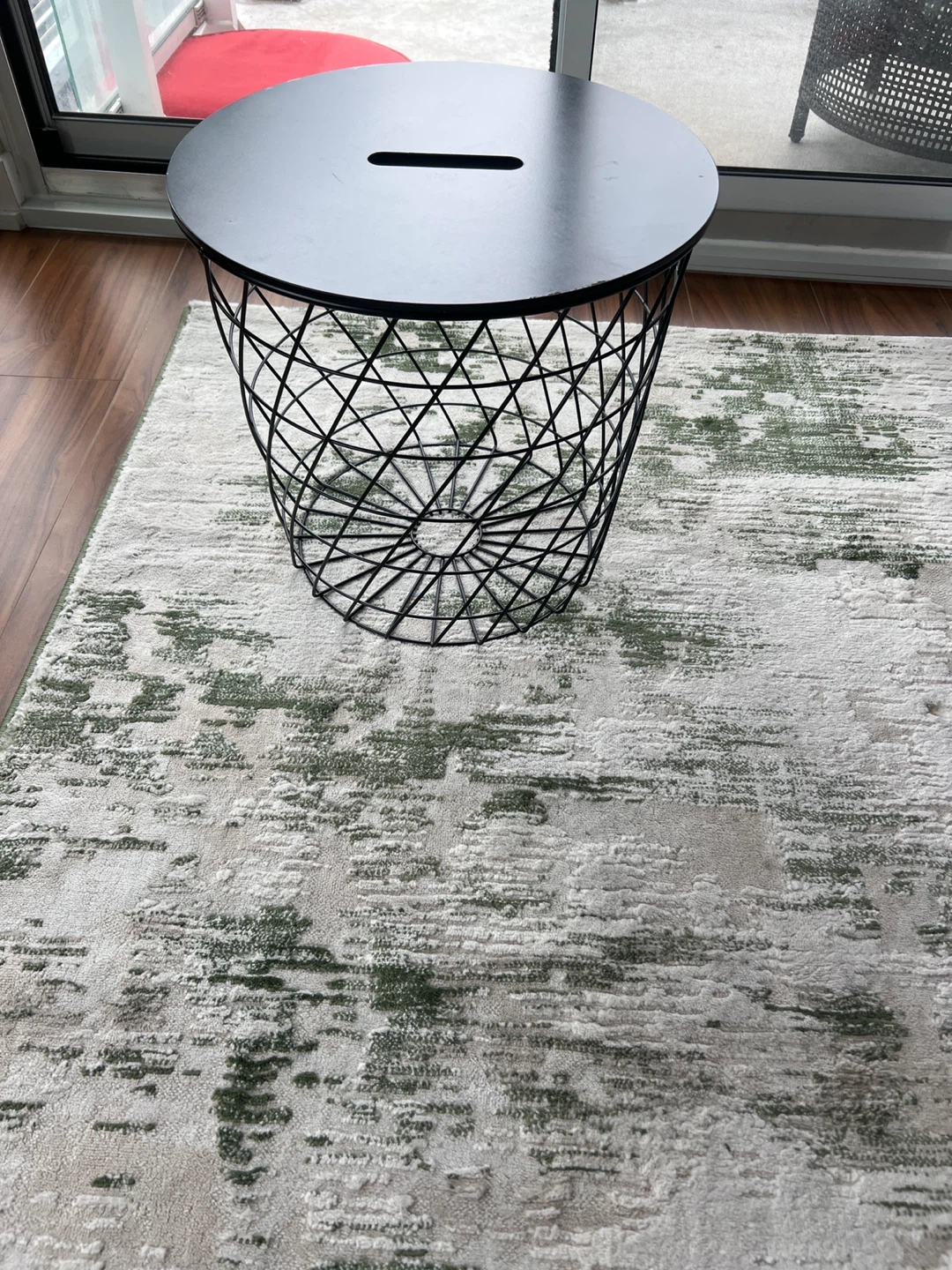 IKEA KVISTBRO Side Table / Storage Basket