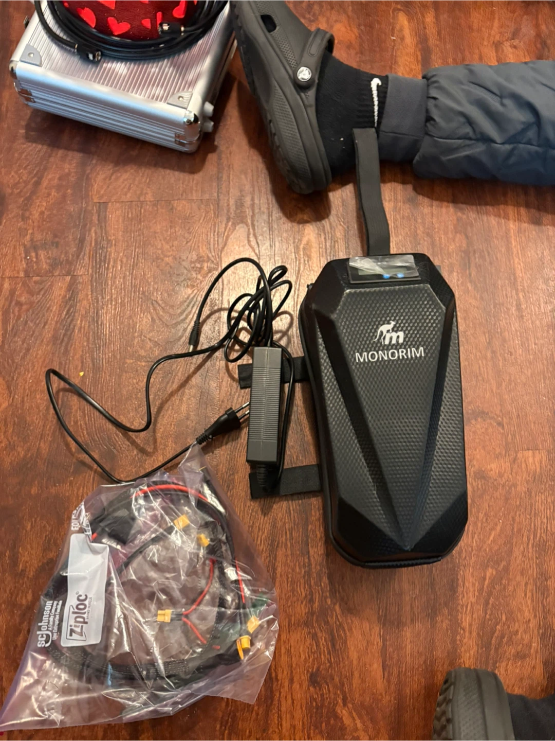 Monorim Electric Scooter External Battery Pack + Charger