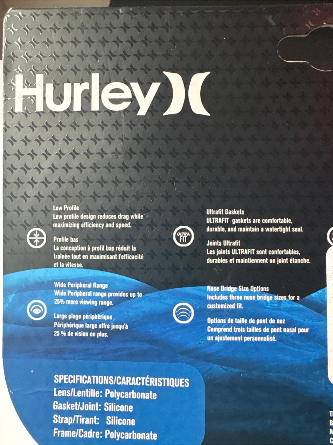 Great Swim Googles - Hurley Phantom-Ops Training Swim Goggles - photo 4