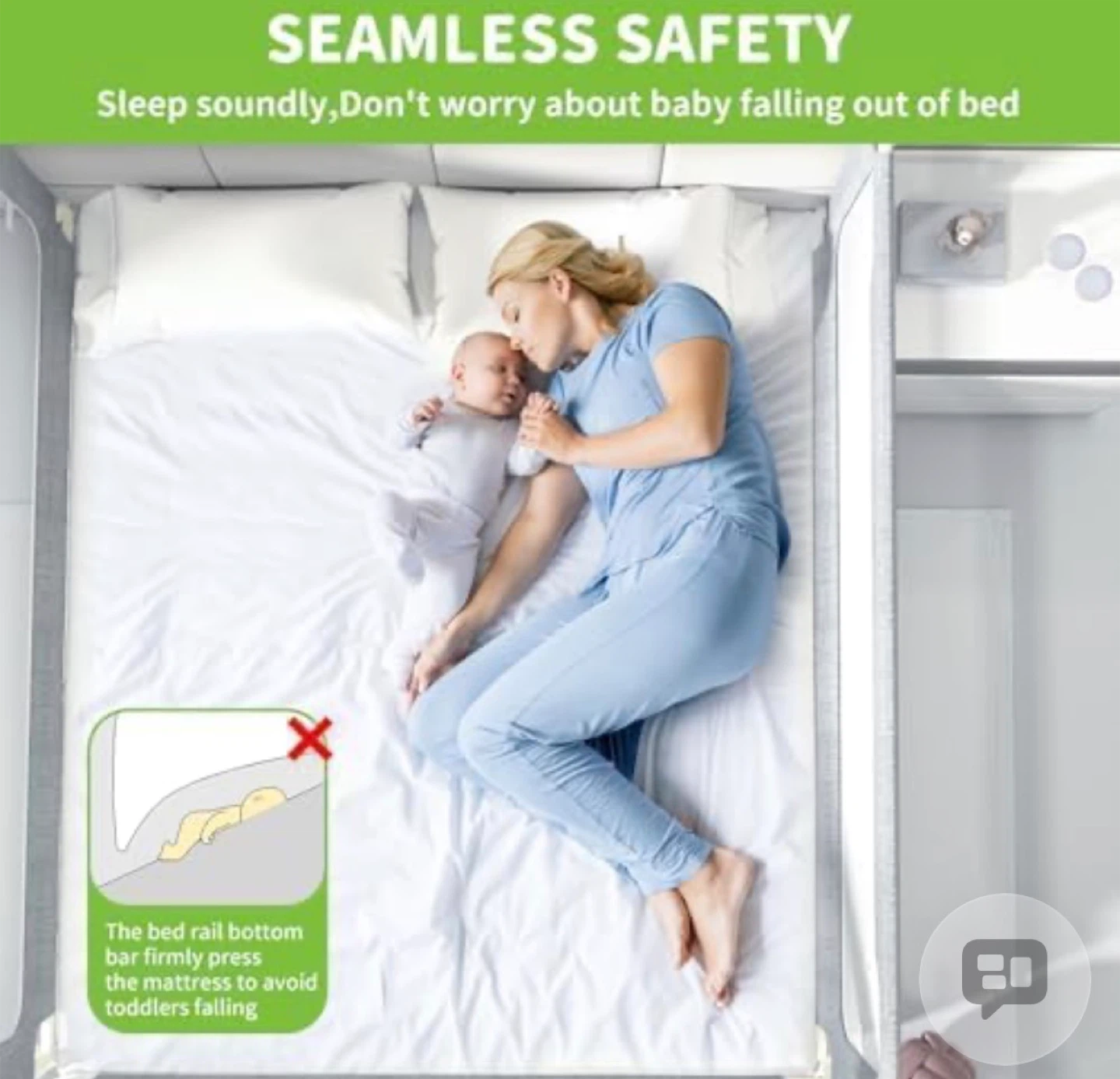 Bed Rail - Protects Baby's Safety - photo 5