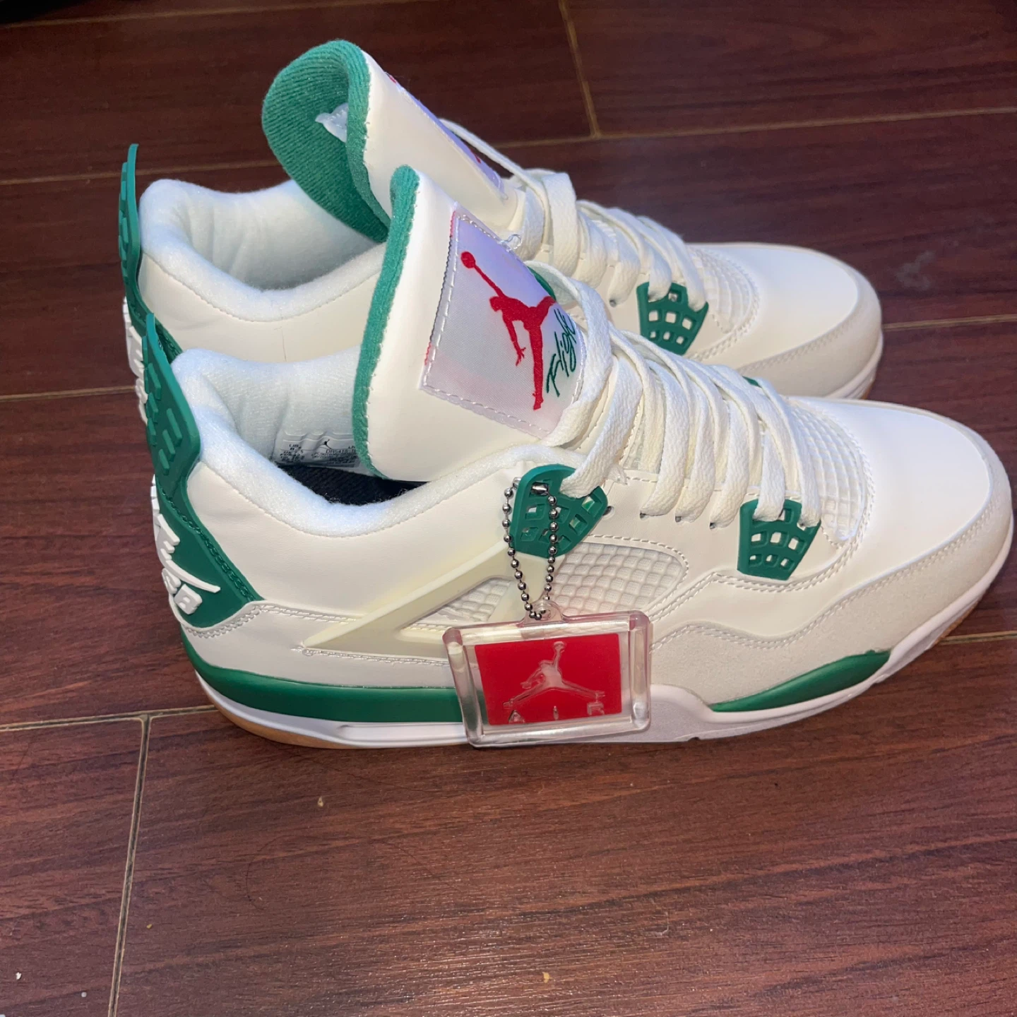 Nike Air Jordan 4 Retro 'Pine Green' Men's Shoes - photo 3